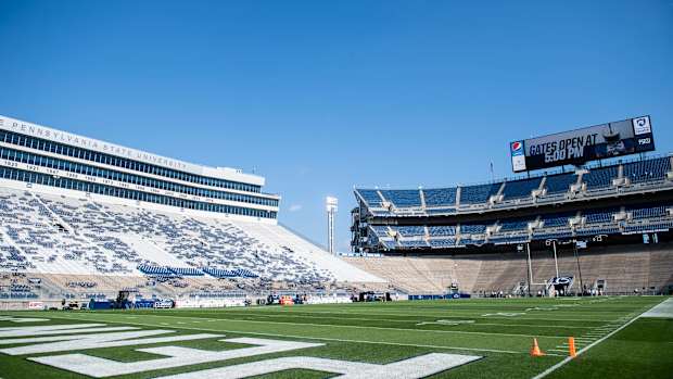 A general view of Penn State's Beaver Stadium.